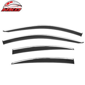 แผ่นบังแดดกันฝนสำหรับ Toyota Camry 25-26 พร้อมขอบโครเมียมแบบติดเทป - Product Image 2