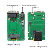 Tarjeta de Desarrollo Multifunción PCIE a USB 2.0 para Soluciones IoT 4G