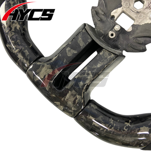 Accesorios para Automóviles, Volante Deportivo de Fibra de Carbono Forjado para <span class=keywords><strong>Ford</strong></span> <span class=keywords><strong>Mustang</strong></span> <span class=keywords><strong>GT</strong></span> GT350 GT500 <span class=keywords><strong>Shelby</strong></span> <span class=keywords><strong>Cobra</strong></span> 2008-2014 - Product Image 3