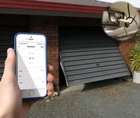 Kit d'ouverture de porte de garage intelligent WiFi AC100-240V, câble de signal de 5 m, installation facile, contrôle via l'application Smart Life