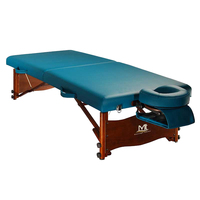 Lit de massage en bois pliant léger et portable de haute qualité Design moderne pour la beauté et la thérapie par le tatouage dans les hôtels et les écoles