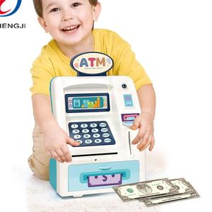 Plástico Educativo Atm Bank Juguete Regalo Música Hucha Electrónica <span class=keywords><strong>Mini</strong></span> Atm para Niños Bebé Juguete - Product Image 1