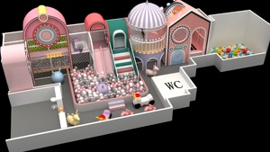 Parque Infantil Interior con Diseño Personalizado, Temática Espacial Comercial, Equipamiento de Juego Interior, Área de Juego para Niños, Juegos Blandos para Niños - Product Image 2