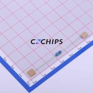 RN 1/4W 270K F T/B A1 Résistance traversante, composant traversant THT, D2.4xL6.4mm, film métallique, 270kOhm, 1%, 250V - Product Image 2