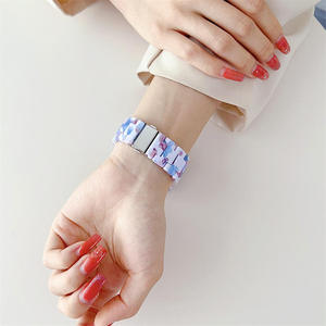 Lwatch Series 38/40/42/44/45mm Correa de reloj de resina inteligente de acero inoxidable - Product Image 3