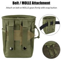 Sac de rangement tactique imperméable multicolore pour le tir à l'arc, la chasse et la pratique de tir en plein air