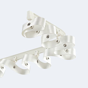 Cinta de cortina plegable ondulada al por mayor, cinta de cortina ondulada de poliéster de diseño rústico para <span class=keywords><strong>riel</strong></span> de cortina plegable en S HECHO DE Metal - Product Image 4