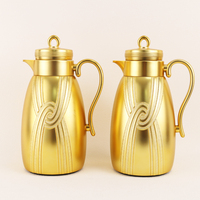 Mayflower – Théière/Cafetière isotherme fonctionnelle de style arabe, corps en plastique, intérieur en verre, capacité 0,7/1 litre