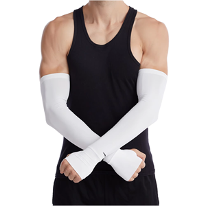 Sans couture Femmes Hommes <span class=keywords><strong>Protection</strong></span> UV Compression Bras Manches Gratuit Sports de Plein Air Ensembles-pour Cyclisme Golf Baseball <span class=keywords><strong>Protection</strong></span> Solaire - Product Image 1