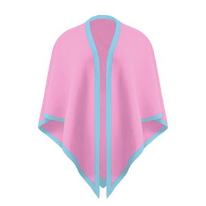 Cape <span class=keywords><strong>en</strong></span> tricot doux décontractée personnalisée avec patchwork conception sororité pull manteaux d'enveloppement châle <span class=keywords><strong>poncho</strong></span> <span class=keywords><strong>en</strong></span> laine pour femmes - Product Image 4