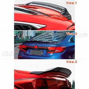 Alerón de maletero y adhesivo de techo para Honda Accord 2018-2020 10.ª generación, sedán de 4 puertas, accesorios de modificación de alerón trasero. - Product Image 4