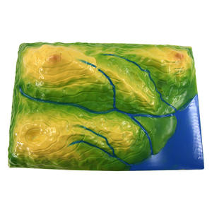 Mapa Topográfico Magnético Grande 34015 con Líneas de Contorno, Modelo de Interpretación para Geografía Escolar, Tipo Otro, Formas de Relieve - Product Image 5