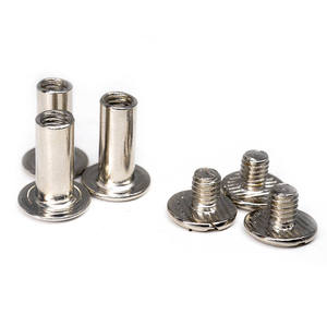 Remache de Acero Inoxidable OEM con Cabeza Redonda - <span class=keywords><strong>Remaches</strong></span> Metálicos Semitubulares de Cabeza Cónica para Encuadernación y Cinturones - Product Image 2