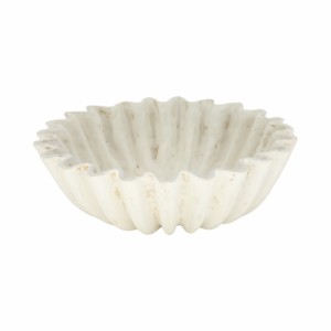 Ciotola Decorativa con Bordo Ondulato, Centrotavola Artigianale, Decorazione per la Casa, Accessori Casual - Product Image 1