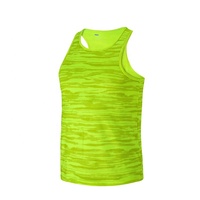 Neon Màu Xanh Lá Cây Fluorescein Tank Tops Bulksale Phòng Tập Thể Dục Tập Thể Dục Lưới Độ Ẩm Wick Workout Singlet Tùy Chỉnh Đồ Họa Thể Thao Vest Nam Giới