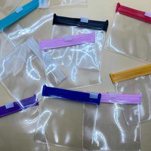 Pochettes à fermeture éclair en EVA transparent personnalisables - Petites sacoches étanches pour bijoux, pilules et documents - Cadeaux promotionnels - Product Image 3