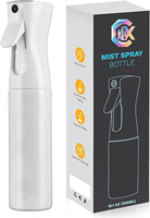 Bouteilles pulvérisatrices à gâchette personnalisées en PET de 200 ml, 300 ml, 16 oz (500 ml) pour cheveux, bouteilles en plastique rechargeables à pulvérisation fine