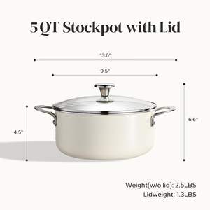 Utensilios de Cocina Profesionales de Aluminio de Alta Calidad con Tapa, Diseño Moderno para Cocina y Restaurante - Product Image 1