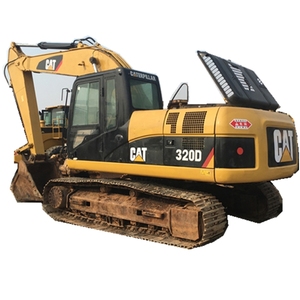 Excavadora de cadenas Caterpillar 320D de segunda mano, equipo original para movimiento de tierras pesadas para obras de construcción - Product Image 1
