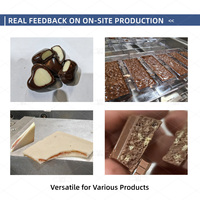 2025 LST personnalisé One Shot chocolat déposant Machine nouveau Design PCL contrôle pour la fabrication d'ingrédients de maïs de noix de chocolat gommeux