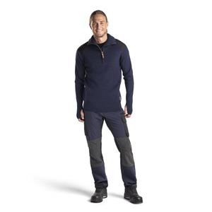 BLAKLADER-Pull en laine 463010718698XXXL Marine foncé/Gris foncé-EAN 7330509754481 WORK HOODIES - Product Image 3