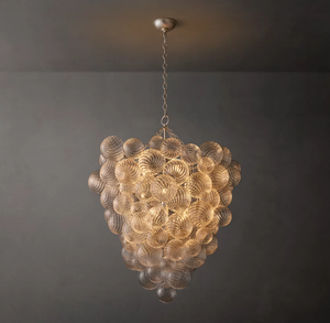 <span class=keywords><strong>Lampadario</strong></span> a Sfera di Vetro Americano per Villa Retrò, Soggiorno, Ristorante, <span class=keywords><strong>Lampadario</strong></span> Nordico a Sfera di Vetro Vorticoso - Product Image 5