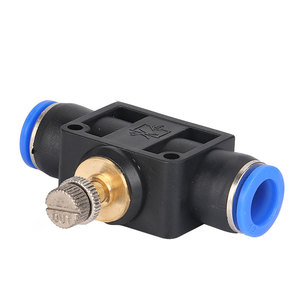 วาล์วควบคุมการไหลแบบนิวแมติก Dde Dade Pneumatics รุ่น Lsa 04 08 06 10 12 พร้อมข้อต่อแบบนิวแมติกสำหรับท่อ - Product Image 2