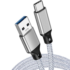สายดาต้า USB 3.2 เป็น Type C รองรับ PD 60W 3A ชาร์จเร็ว 10Gbps สายถักไนลอนทองแดง สำหรับชาร์จโทรศัพท์ - Product Image 2