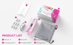 <strong>Best</strong> Selling B10-P Portable <strong>Bidet</strong> Travel Large Capacity 250ml(15oz) Personal <strong>Bidet</strong> Toilet Handheld <strong>Bidet</strong> Blue - Product Image 6