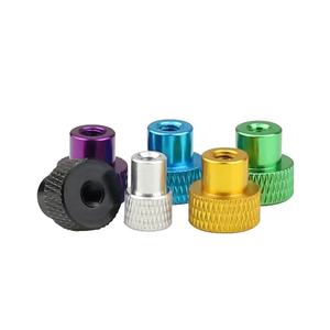 Tuercas moleteadas de aluminio anodizado M3 M4 M5 M6 M12 6061 6063 7075, pieza para RC - Product Image 3