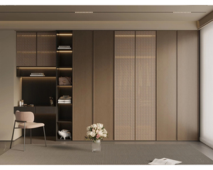 Nuovo Stile di Arredamento per Camera da Letto, Design Classico di <span class=keywords><strong>Armadio</strong></span> in Legno - Product Image 4