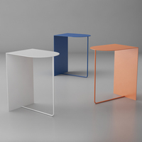 Table d'appoint en métal pour chambre Kinno table basse table d'appoint simple