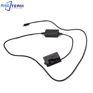 ประเภท C ถึง DC 3.0*1.1มม.+ LP-E10 Dummy แบตเตอรี่ <span class=keywords><strong>DR</strong></span>-E10 DC Coupler ACK-E10สำหรับกล้อง1100D 1200D 1300D Kiss X50 Rebel T3 T5 - Product Image 3