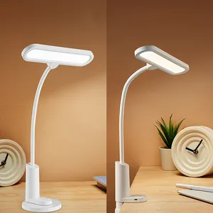 Vendas quentes Flexível Noite Leitura Estudo Tabela Clip Led Braçadeira Desk Lamp