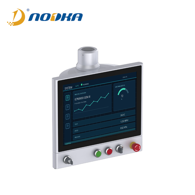 15 Inch Full IP65 Fanless Industrial Touch Panel PC HMI Custom Buttons Intel I5/i7 8GB RAM LCD TFT RS232 for CNC Packaging