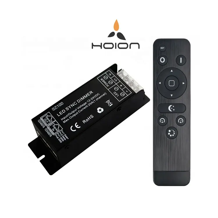 25A Single Color Dimmer Mono Color Dimmable Control Remote Wireless Dimming LED Strip Dimmer Controller