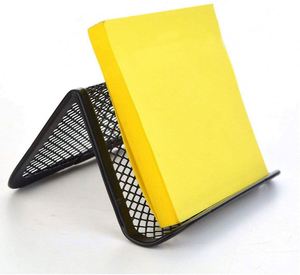 Présentoir de cartes de visite en métal maillé, support de rangement de bureau pour cartes nominatives - Product Image 5