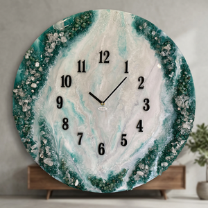 Reloj de Pared Decorativo de Metal Nórdico Moderno con Pantalla de Agujas y Acabados Lisos - Product Image 3