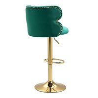 Chaise de bar réglable moderne simple et haute couture avec conception rotative à base stable pour la maison ou le bureau
