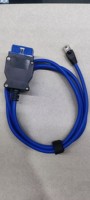 Cable ENET de alta calidad para BMW F-Series ICOM OBD2 codificación diagnóstico Ethernet a datos nueva versión de Software coches herramienta de datos ocultos
