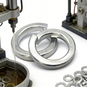 <span class=keywords><strong>Rondelle</strong></span> de ressort épaissie en <span class=keywords><strong>acier</strong></span> au carbone zingué, directement de l'usine, grande quantité, excellent prix, haute qualité - Product Image 6