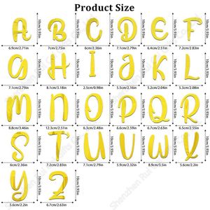 Autocollant mural en lettres anglaises de 10 cm, lettres en acrylique, décoration de la maison, autocollant mural en lettres d'alphabet en miroir 3D - Product Image 1