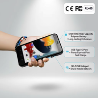 Escáner de Código de Barras PDA Industrial Multifuncional JR 937 de 5 Pulgadas, IP67, Android 13, con Certificación CE, FCC y RoHS, para Almacenes, Comercios y Fábricas