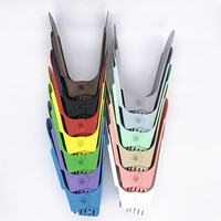 Porte-chaussures en plastique amovible Organisateur réglable Double couche dortoir chaussures peu encombrant