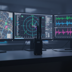 1-10kmのUAV信号検知器、DJI全シリーズ同時検知対応、10台以上のドローン検知可能 - Product Image 1