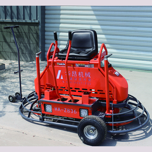 HWAON Ride <strong>Concrete</strong> Power Trowel <strong>Machine</strong> <strong>Floor</strong> Trowel Gasoline Engine 24HP Finishing Double Disc Hand-Held <strong>Polishing</strong> - Product Image 1