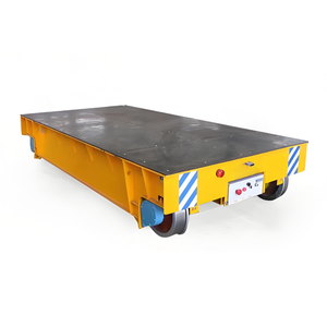 รถรางไฟฟ้าแบบแบนไร้ราง ควบคุมด้วยรีโมทไร้สาย หมุนได้ สำหรับงานอุตสาหกรรม รองรับน้ำหนักมาก ขาย - Product Image 3