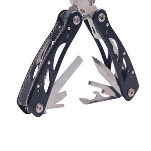 Pince <span class=keywords><strong>multifonction</strong></span> robuste 15-en-1 avec verrou de sécurité, <span class=keywords><strong>outil</strong></span> de poche pliable sans blocage, équipement EDC professionnel pour la survie et le camping - Product Image 5
