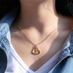 Collier Cœur Nœud d'Amour Infini Élégant de Haute Qualité en Gros pour Mère et Fille - Product Image 4