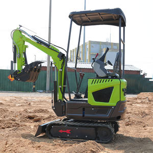 Mini-pelle sur chenilles 1T/1.2T/1.8T/0.8T certifiée CE roulement moteur/moteur à haute puissance de creusement garantie 1 an prix d'usine gratuit - Product Image 1